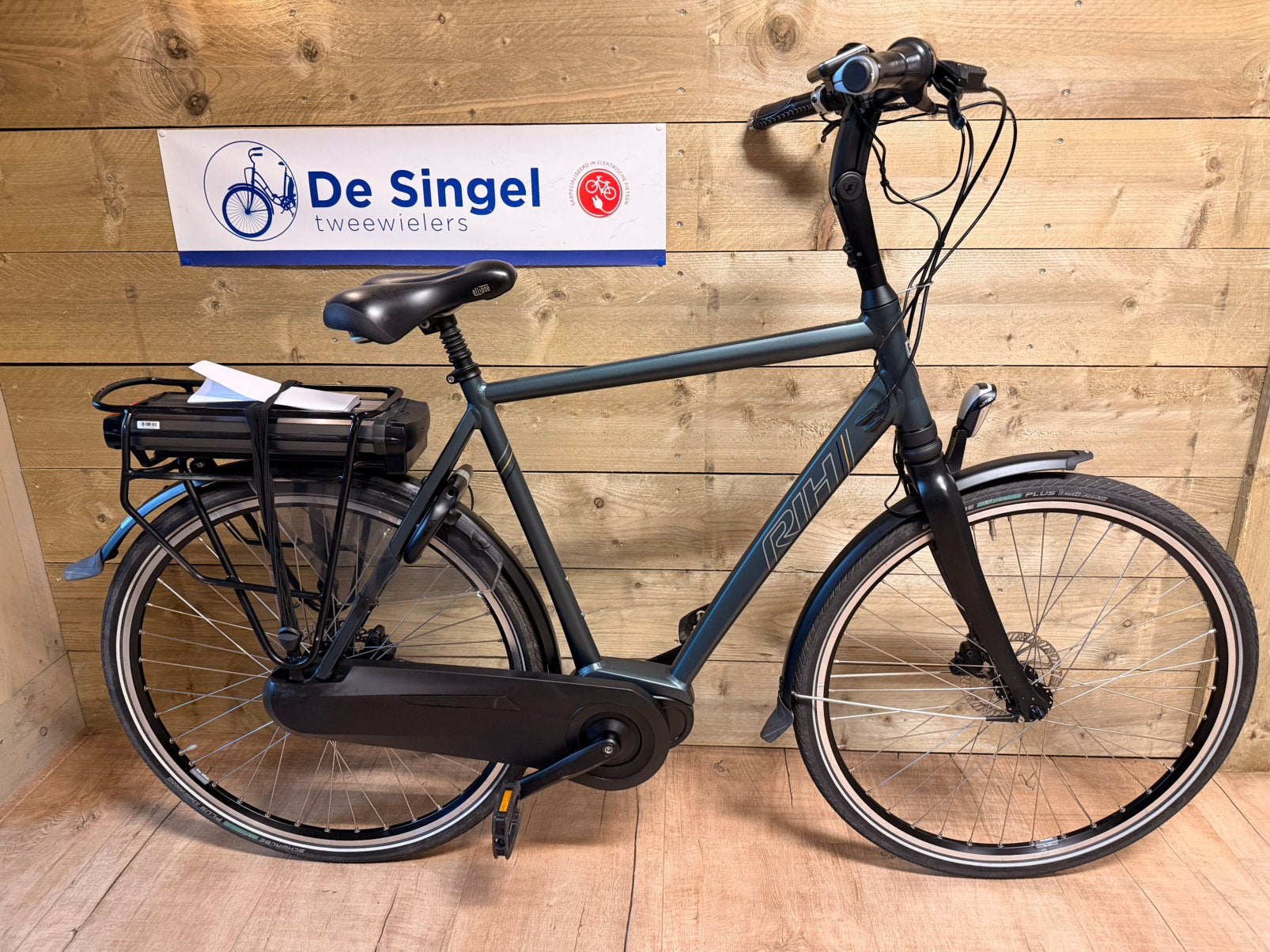 RIH x - Omega nexus heren 60 cm., Fietsen en Brommers, Elektrische fietsen, Gebruikt, 59 cm of meer, 50 km per accu of meer, Ophalen