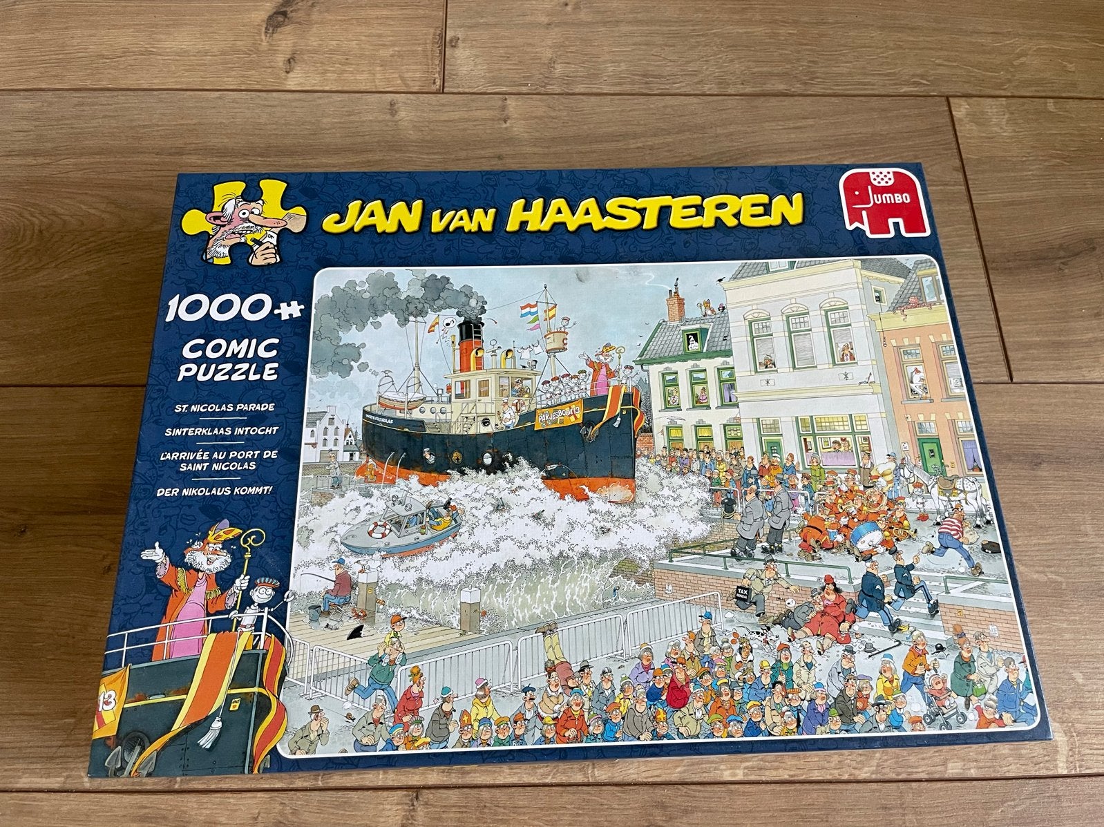 Jan van Haasteren 1000 stukjes - Sinterklaas Intocht, Hobby en Vrije tijd, Denksport en Puzzels, Ophalen, 500 t/m 1500 stukjes