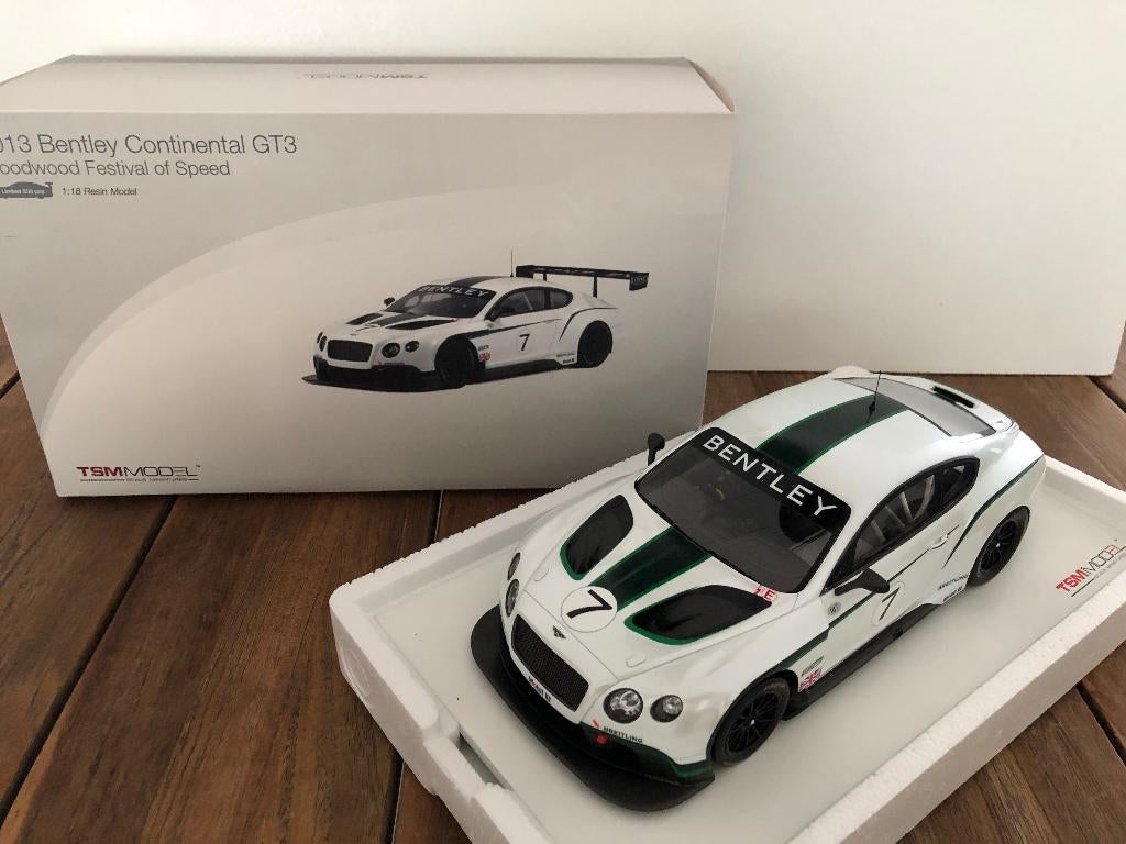 TSM Bentley Continental GT 2013 Goodwood Festival Of Speed, Ophalen of Verzenden, Zo goed als nieuw, Auto, Overige merken