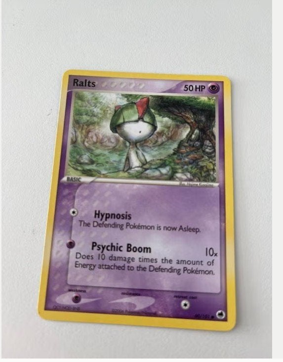 Pokémon Kaart: Ralts ( 60/101) Dragon Frontiers, Ophalen of Verzenden, Zo goed als nieuw