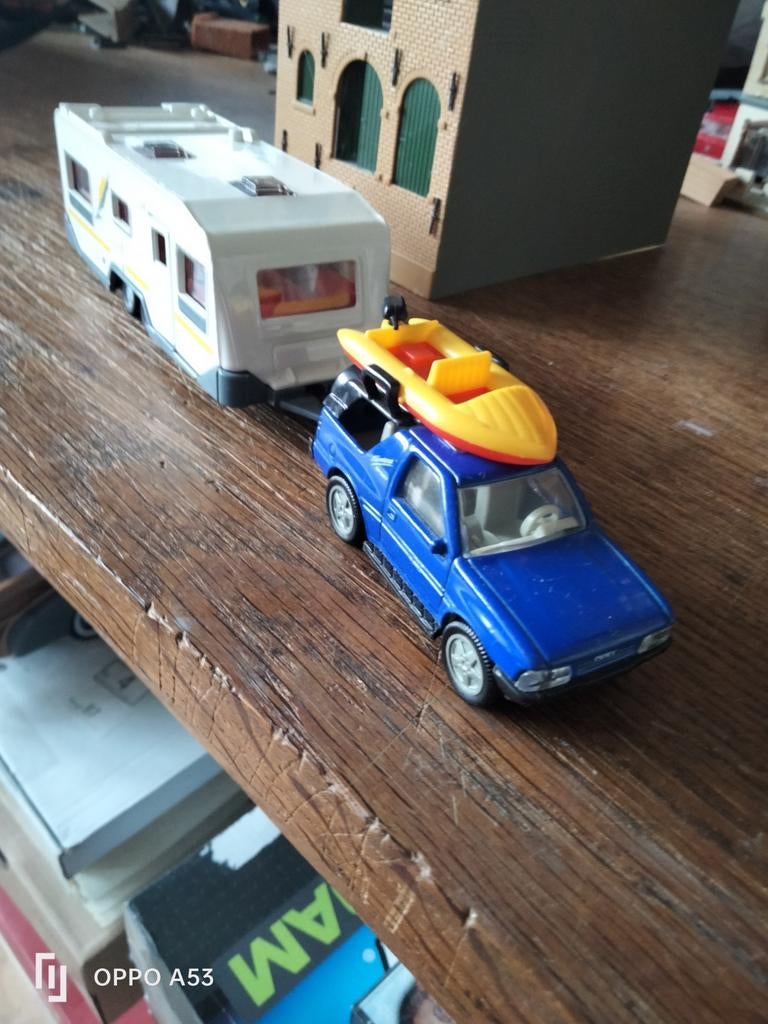 Opel Frontera met caravan siku, Ophalen of Verzenden