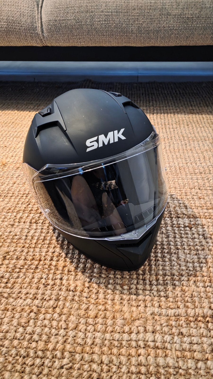 SMK Integraalhelm - Maat M, Motoren, Overige merken, M, Ophalen of Verzenden, Integraalhelm