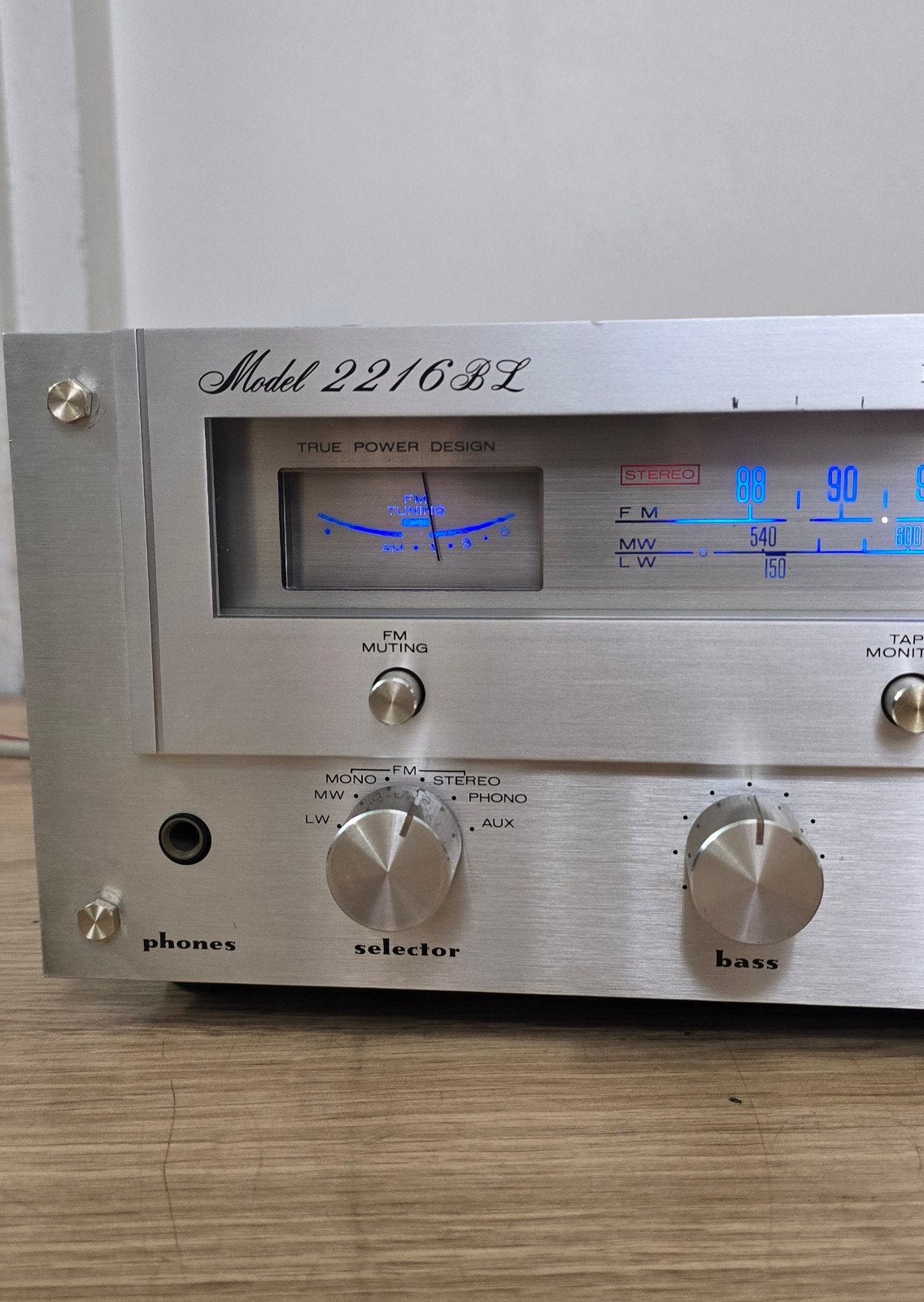 Marantz Model 2216BL Stereofonische Receiver, Audio, Tv en Foto, Versterkers en Receivers, Ophalen of Verzenden