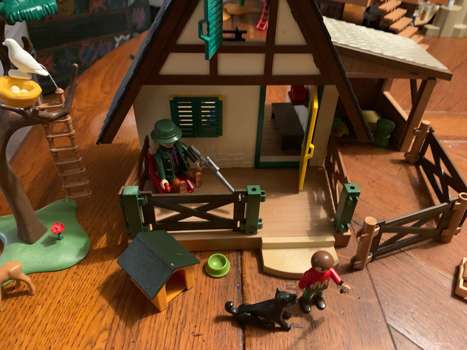 Playmobil Boswachtershuis met Dieren en Accessoires, Kinderen en Baby's, Speelgoed | Playmobil, Gebruikt, Gebouw, Complete set