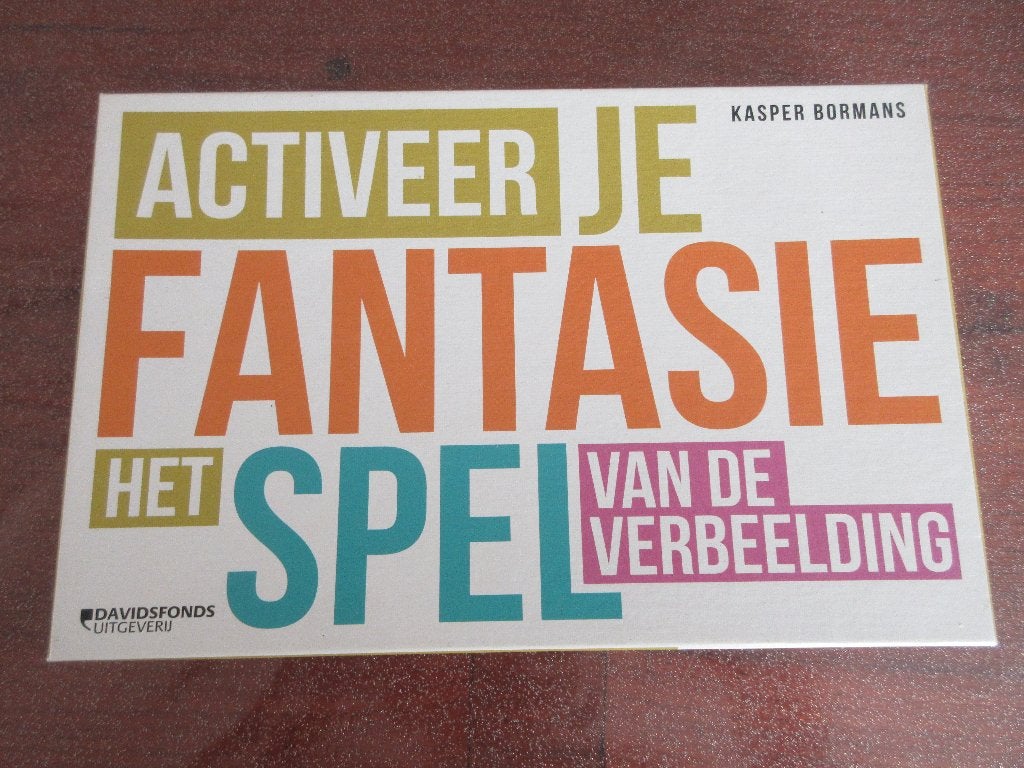 Activeer je fantasie : Het spel van de verbeelding (dementie, Ophalen of Verzenden, Zo goed als nieuw