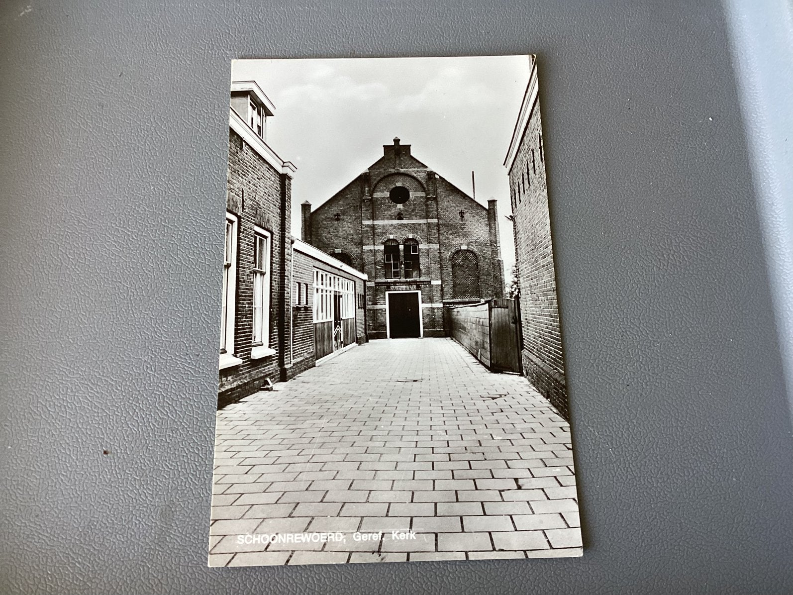 Schoonrewoerd. Geref.Kerk. Foto, Ophalen of Verzenden, Ongelopen, Zuid-Holland
