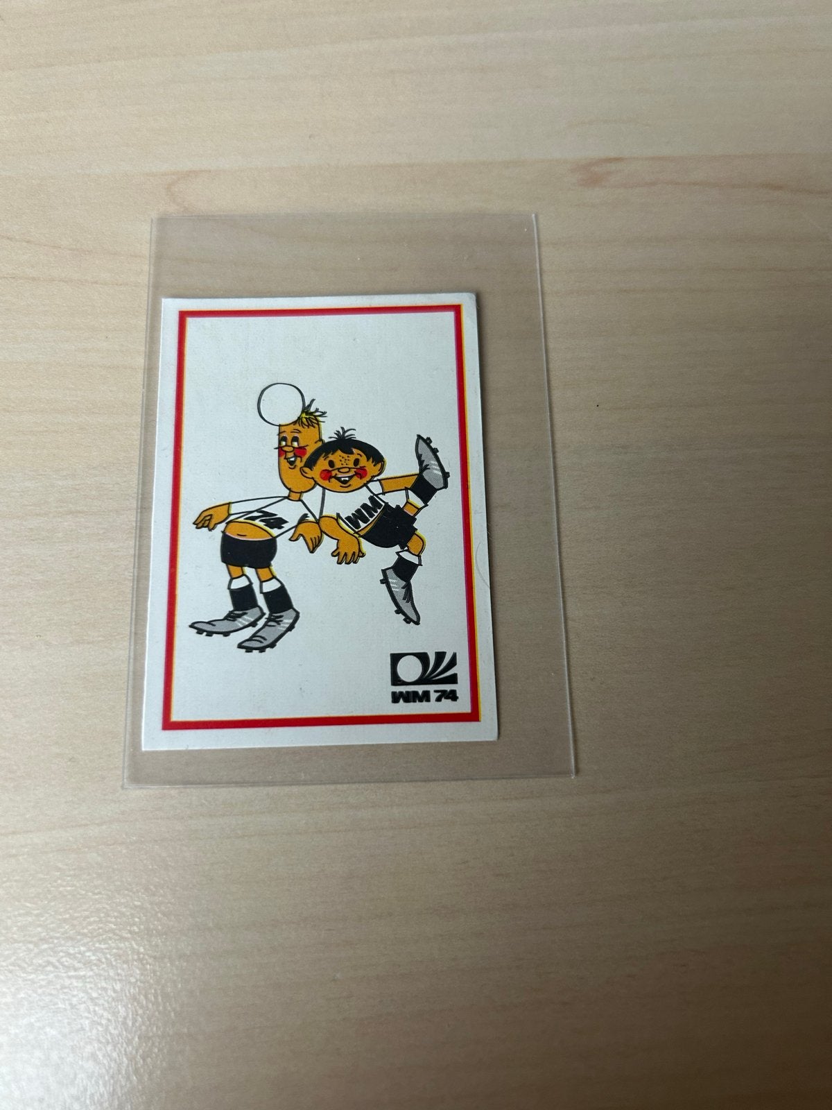 Panini WK 1974 München 74 Voetbal Plaatje, Ophalen of Verzenden, Zo goed als nieuw, Sticker