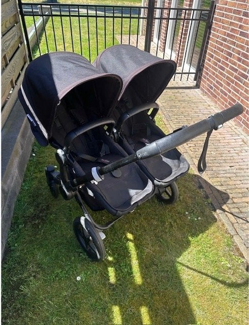 bugaboo donkey duo kinderwagen compleet met accessoires, Gebruikt, Ophalen, Kinderwagen, Duowagen