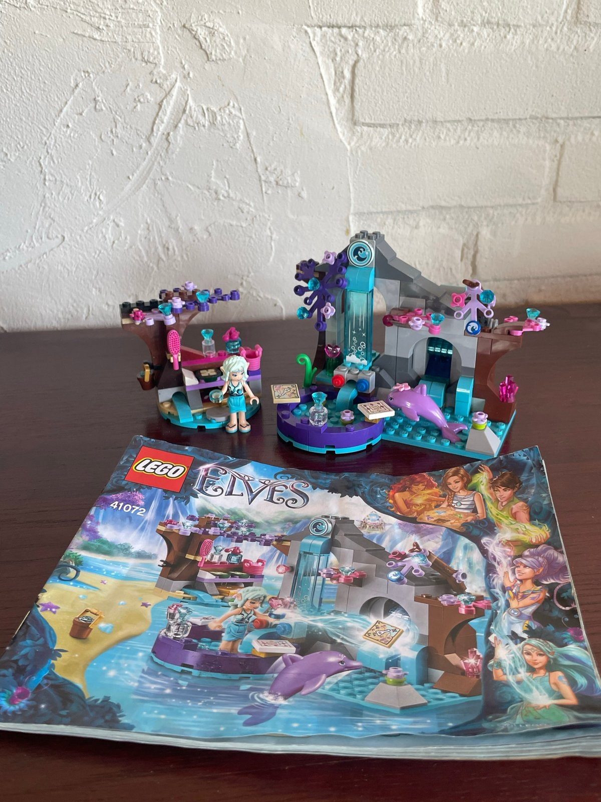 LEGO Elves 41072 Naida's waterparadijs, Gebruikt, Lego, Ophalen of Verzenden, Complete set