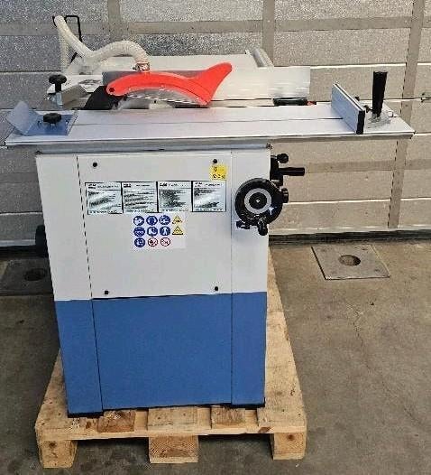 HBM 2200 Watt Professionele Cirkelzaagtafel Met Roltafel, 70 mm of meer, Overige typen, Ophalen of Verzenden, Zo goed als nieuw