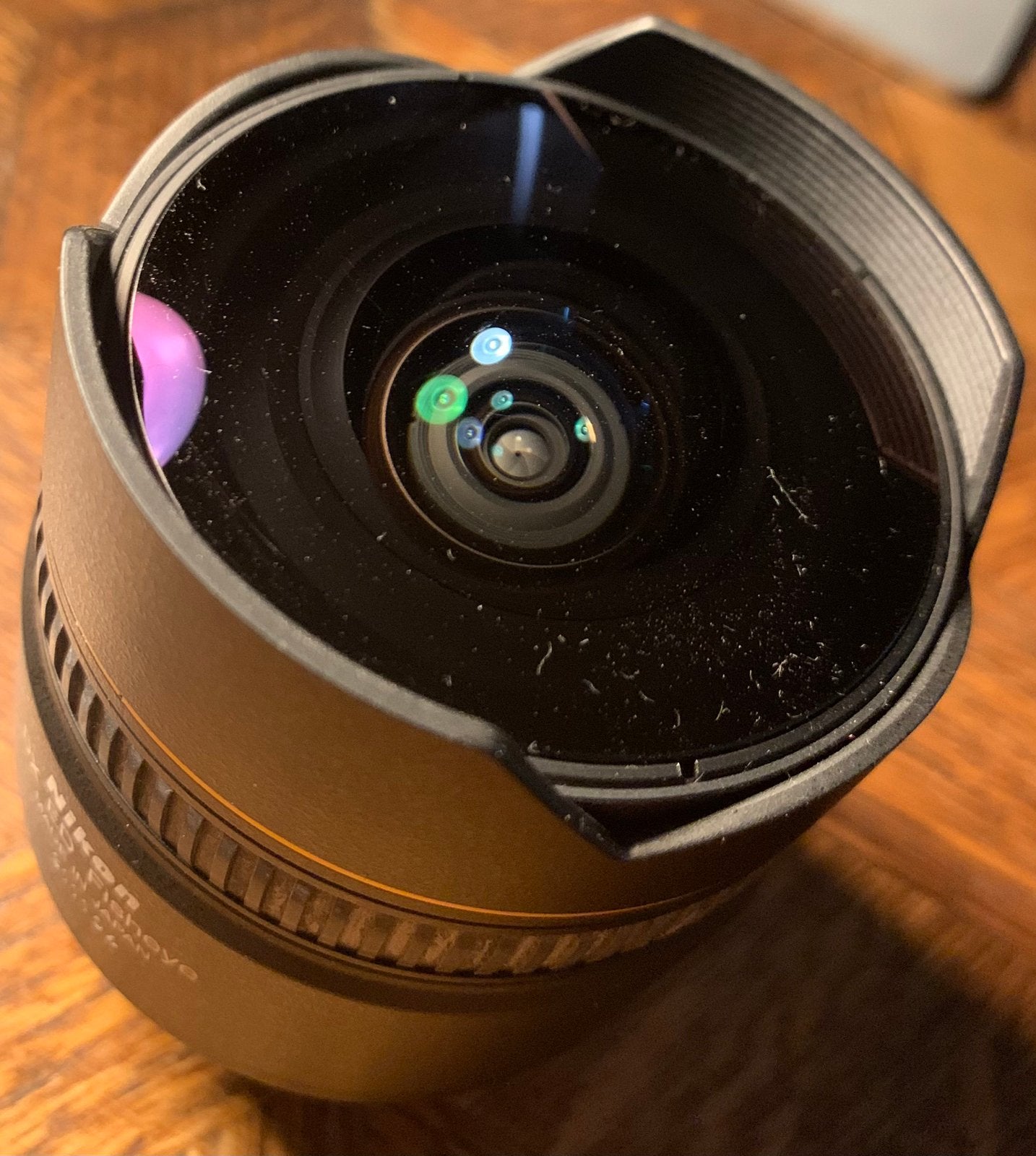 Nikon. Fish-eye ‘t beste Gloednieuw 10,5- 2,8 GED, Audio, Tv en Foto, Fotografie | Lenzen en Objectieven, Zo goed als nieuw, Ophalen
