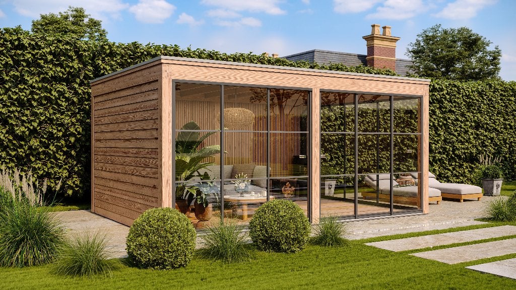 De mooiste Lugarde tuinhuizen voor de scherpste prijzen!, Tuin en Terras, 200 tot 400 cm, 3 ramen of meer, 250 tot 500 cm, Blokhut