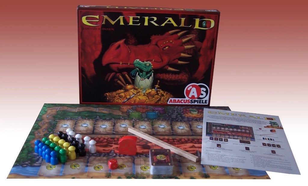 Emerald, Vijf spelers of meer, Ophalen of Verzenden, Zo goed als nieuw, Abacusspiele