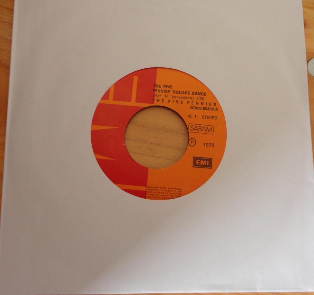 The Five Pennies > The five pennies square dance, Ophalen of Verzenden, Gebruikt, Pop