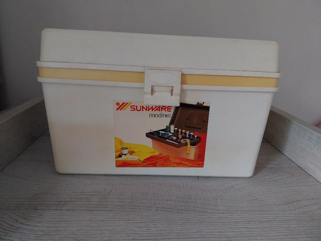 Sunware Modinet opbergdoos voor fournituren, garen, enz, Hobby en Vrije tijd, Ophalen of Verzenden, Nieuw, Overige typen
