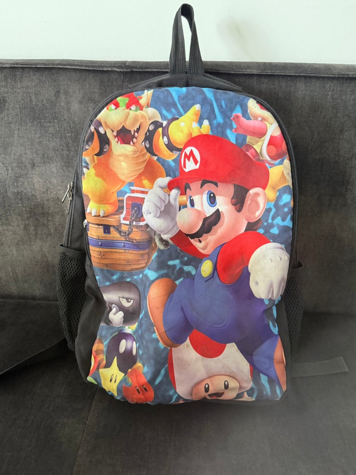 Super Mario rugzak - Ideaal voor school of uitjes!, Gebruikt, Disney of Dora, 25 tot 40 cm, Ophalen of Verzenden
