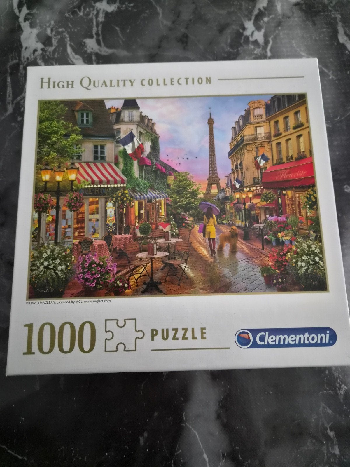 Puzzel parijs, Ophalen, 500 t/m 1500 stukjes