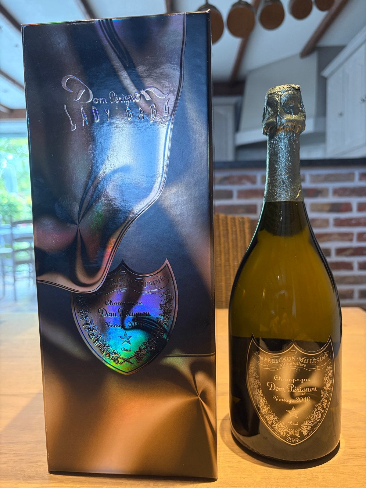 Dom Pérignon Lady Gaga Vintage 2010 Champagne, Ophalen of Verzenden, Nieuw, Frankrijk, Champagne