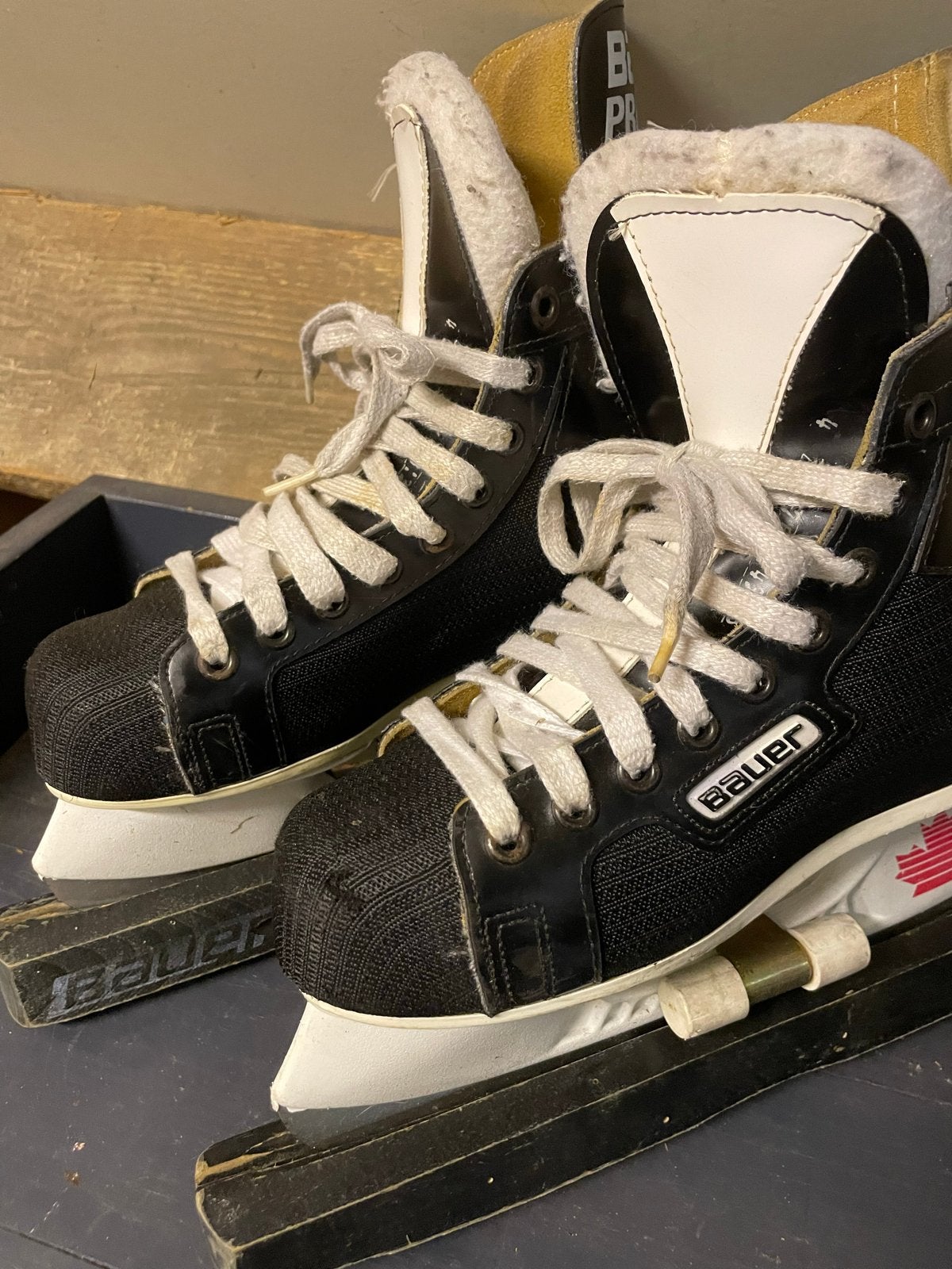 Schaatsen merk Bauer, Gebruikt, Bauer, Ophalen of Verzenden, IJshockeyschaatsen
