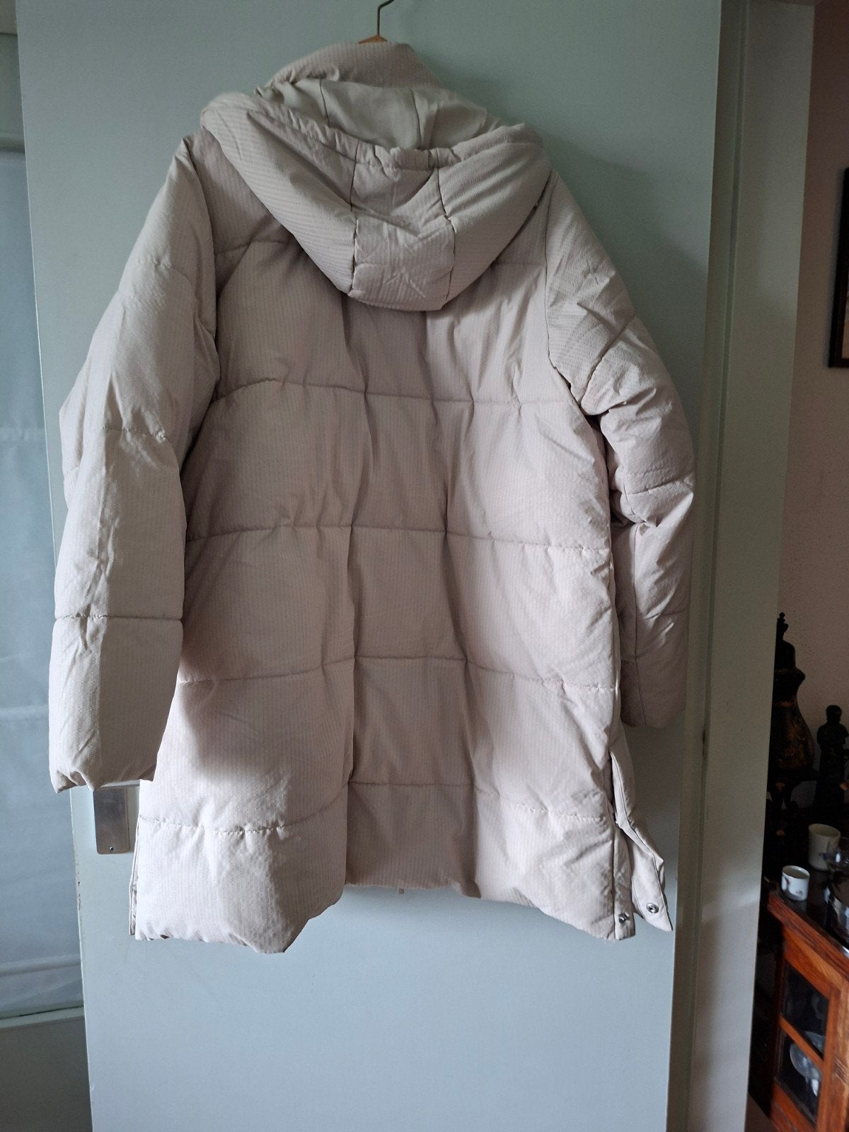 Dameswinterjas, Kleding | Dames, Ophalen, Beige, Maat 42/44 (L), Nieuw