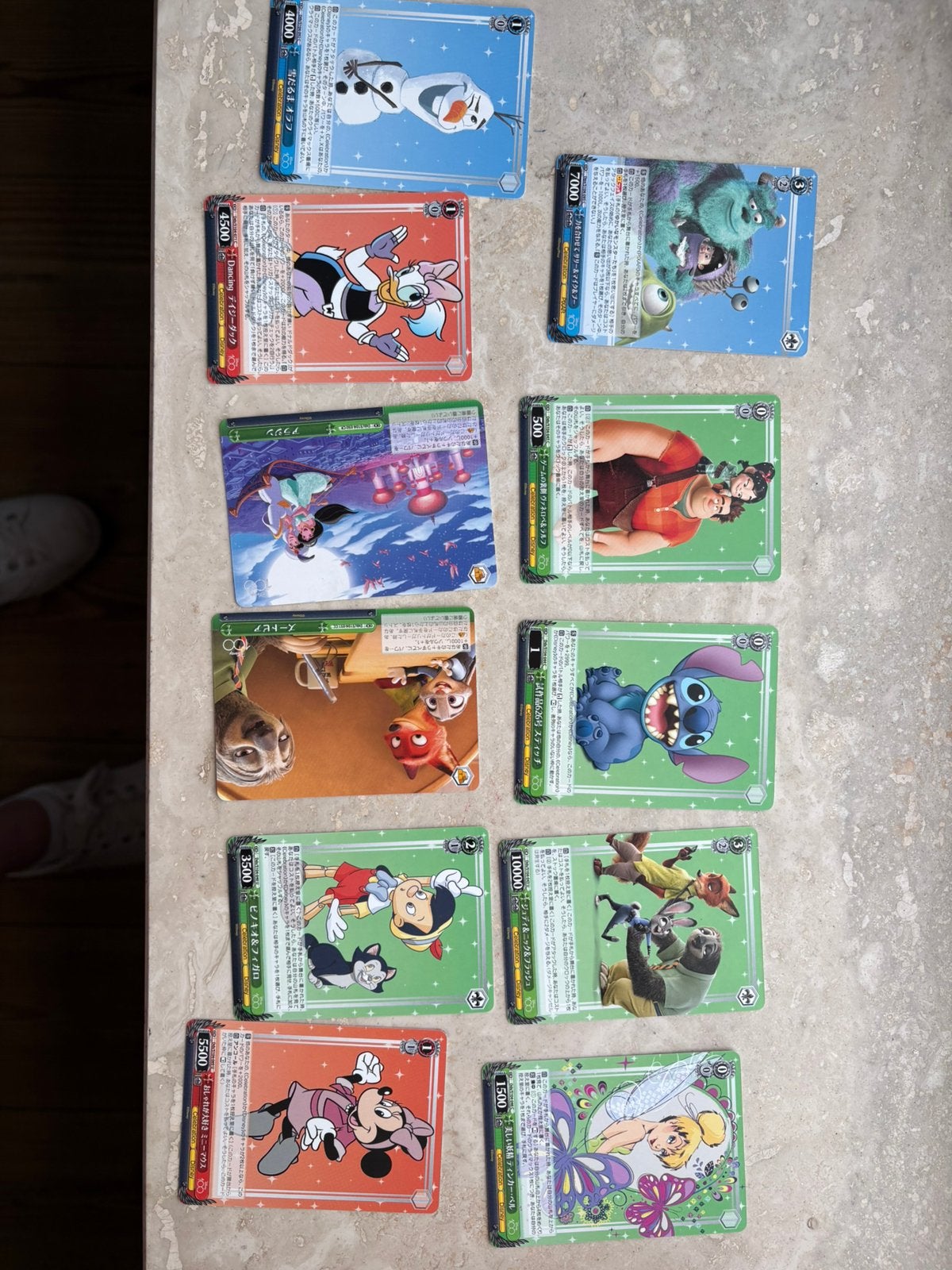 Disney verzamelkaarten, Verzamelen, Disney, Ophalen of Verzenden, Overige figuren, Zo goed als nieuw