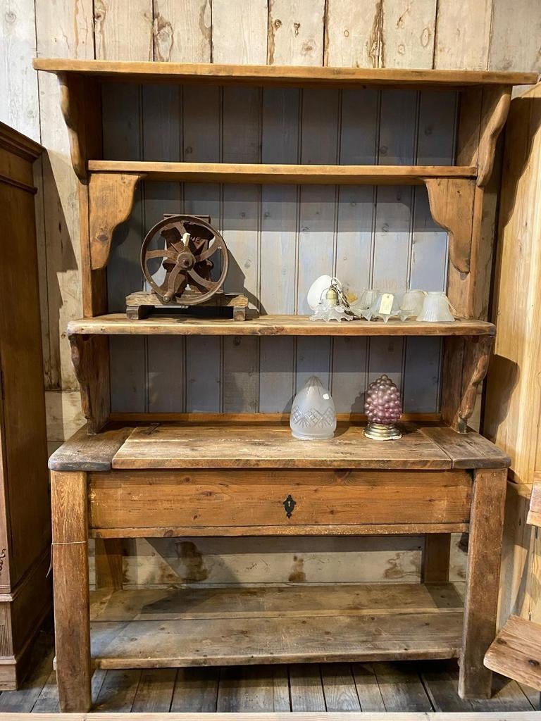 Stoere landelijke kast openkast boekenkast, Ophalen