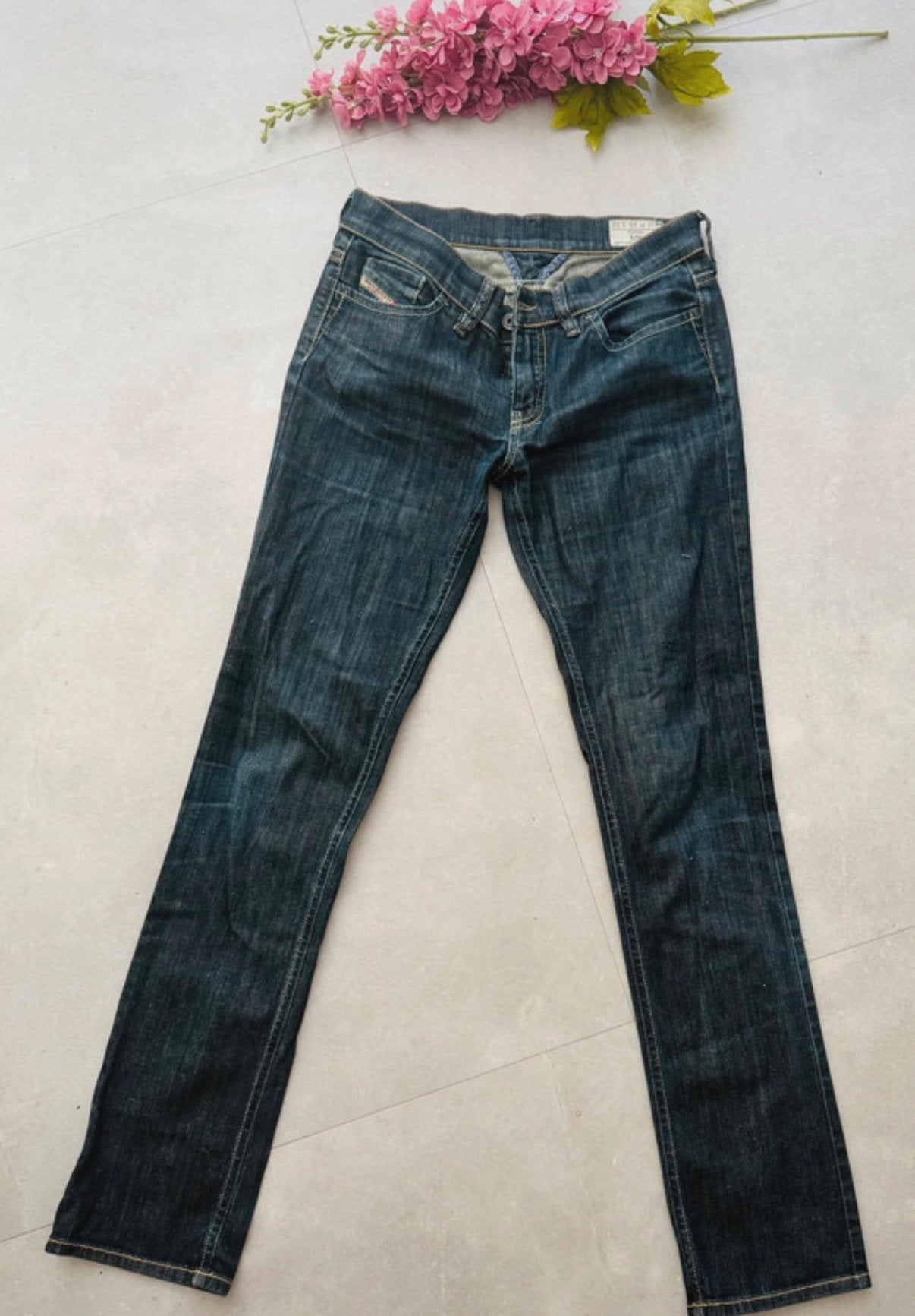 Diesel jeans maat 28, Kleding | Dames, Ophalen of Verzenden, Zo goed als nieuw, Blauw, W28 - W29 (confectie 36)