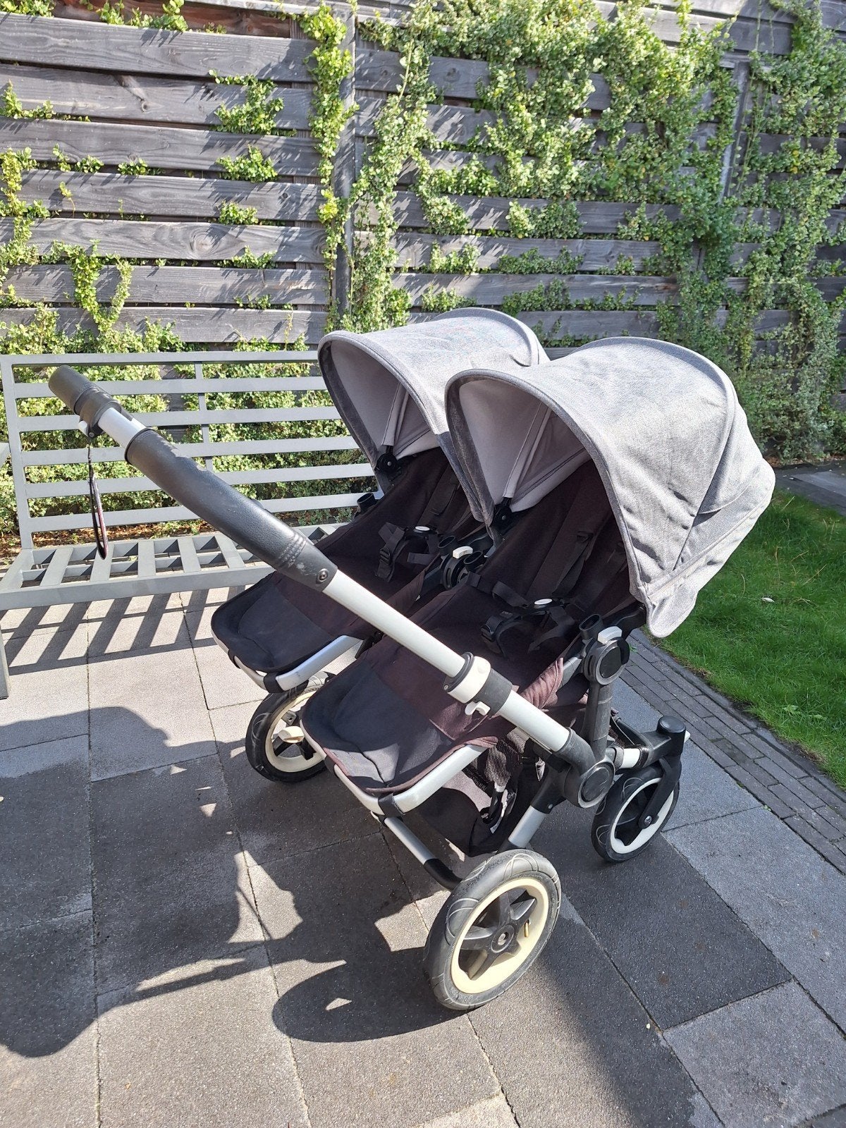 Bugaboo Donkey Duo Twin kinderwagen, Kinderen en Baby's, Duowagen, Gebruikt, Bugaboo, Ophalen