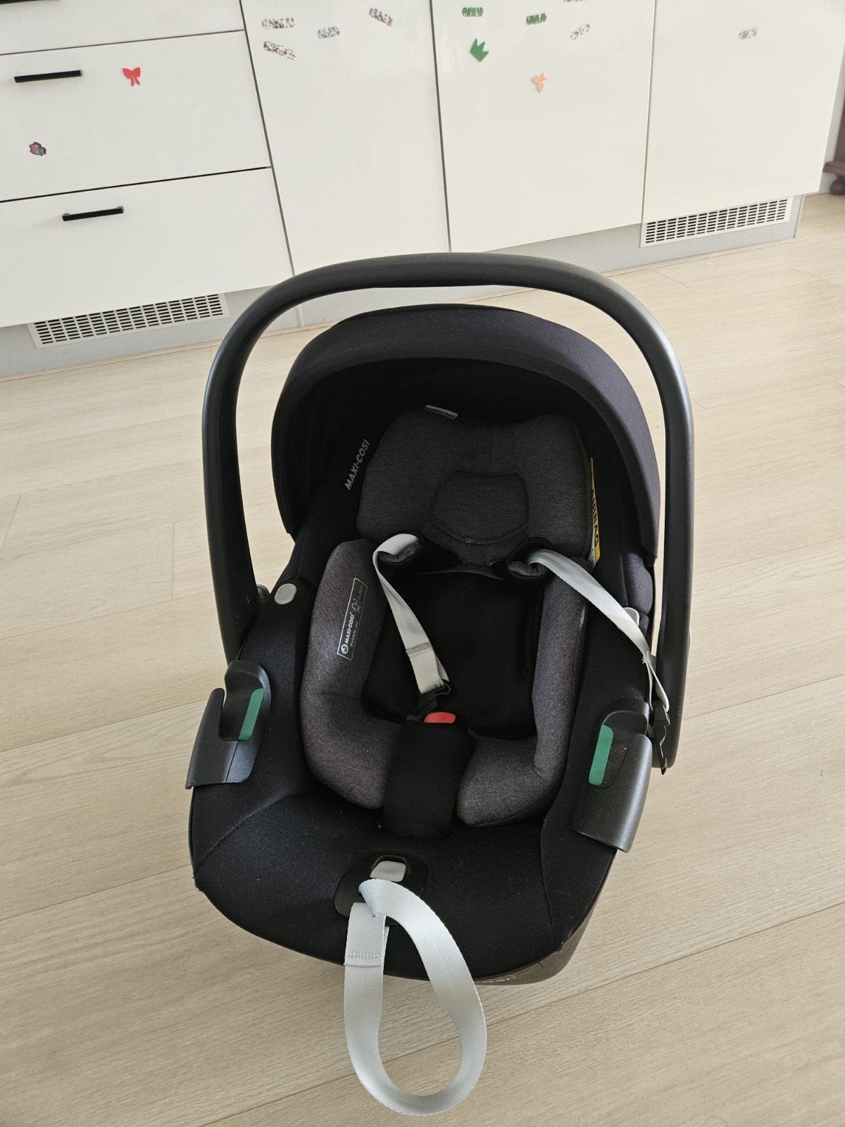 Maxi Cosi Pebble 360 Autostoel - Zwart Grijs, Gebruikt, Isofix, 0 t/m 13 kg, Maxi-Cosi