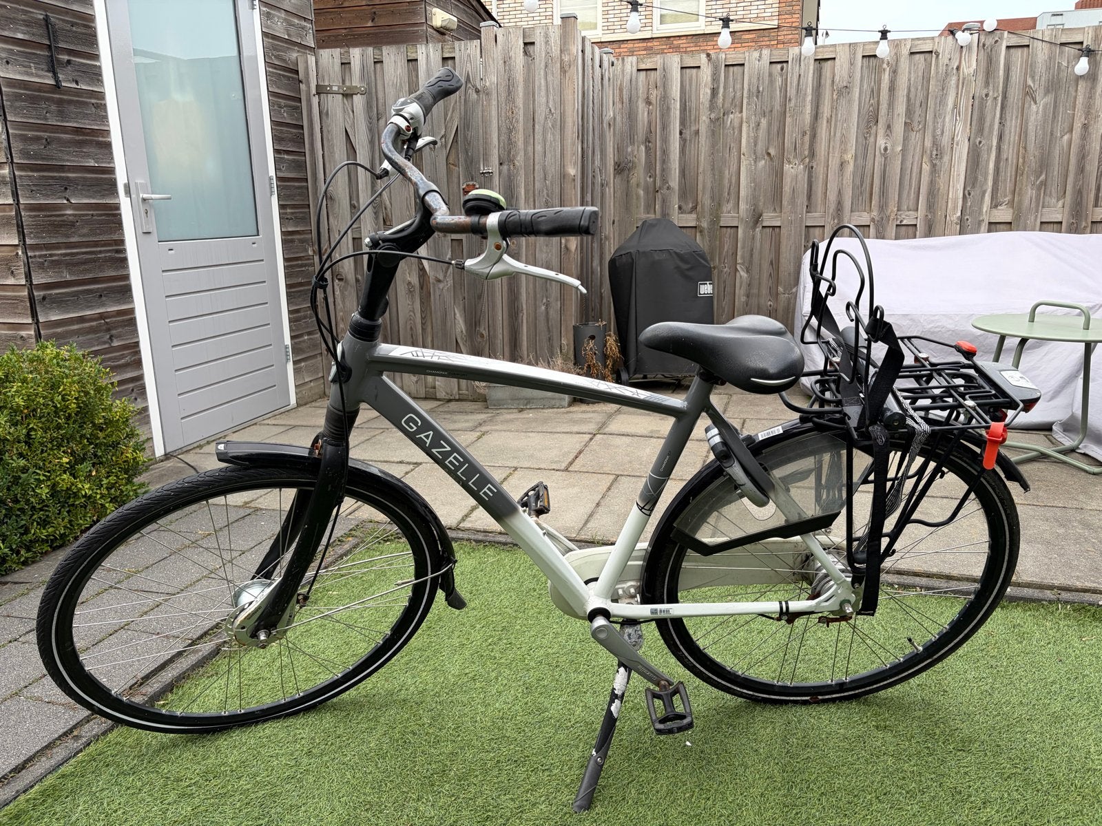 Gazelle fiets (opknapper), Ophalen, Versnellingen, Gazelle, Trommelrem