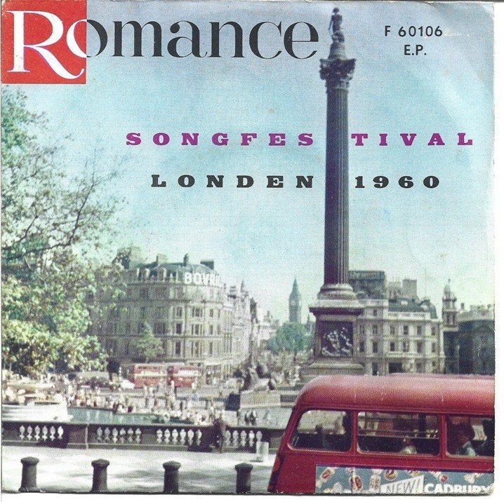 Romance - Songfestival 1960 met o.a Rudi Carrell, Cd's en Dvd's, Ophalen of Verzenden, Gebruikt
