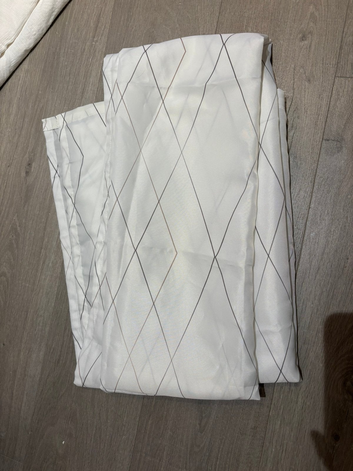 Ikea douche gordijn, Huis en Inrichting, Ophalen, Zo goed als nieuw, Wit