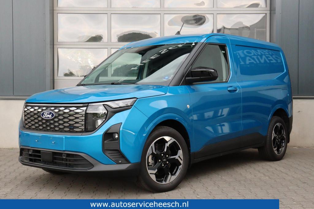 Ford E-Transit Cour. Limited 44 kWh l FULL OPTION l NAVI l C, Gebruikt, Automatische klimaatregeling, Blauw, 44 kWh