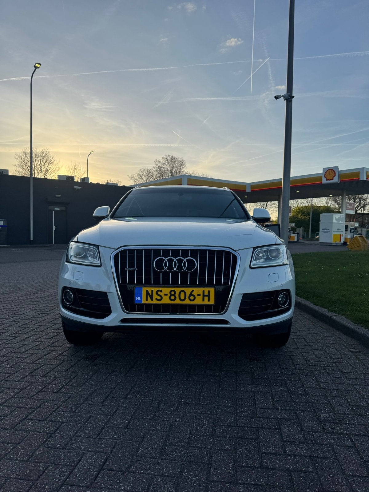 Audi Q5 2.0 Tfsi 169KW Quattro S-tronic 2016 Wit, Auto's, 4 cilinders, Wit, 14 km/l, Bedrijf