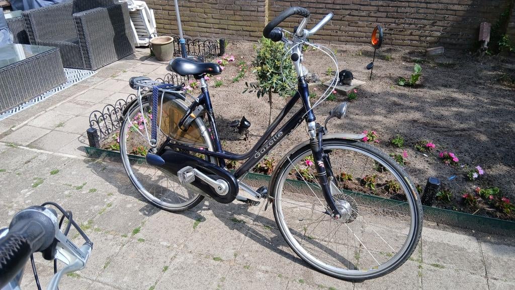 Nog nette Gazelle saphir Damesfiets 7 versn verende voorvork, Fietsen en Brommers, Fietsen | Dames | Damesfietsen, Ophalen, Gebruikt