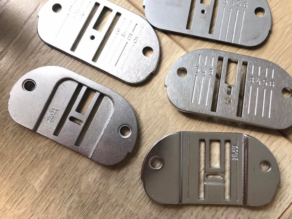 Originele Singer steekplaten, Ophalen of Verzenden, Nieuw, Naaimachine, Singer