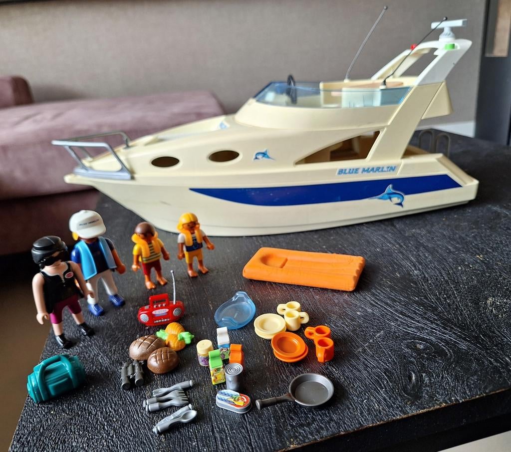 Playmobil Luxe jacht- 3645, Ophalen of Verzenden, Gebruikt, Jongen of Meisje