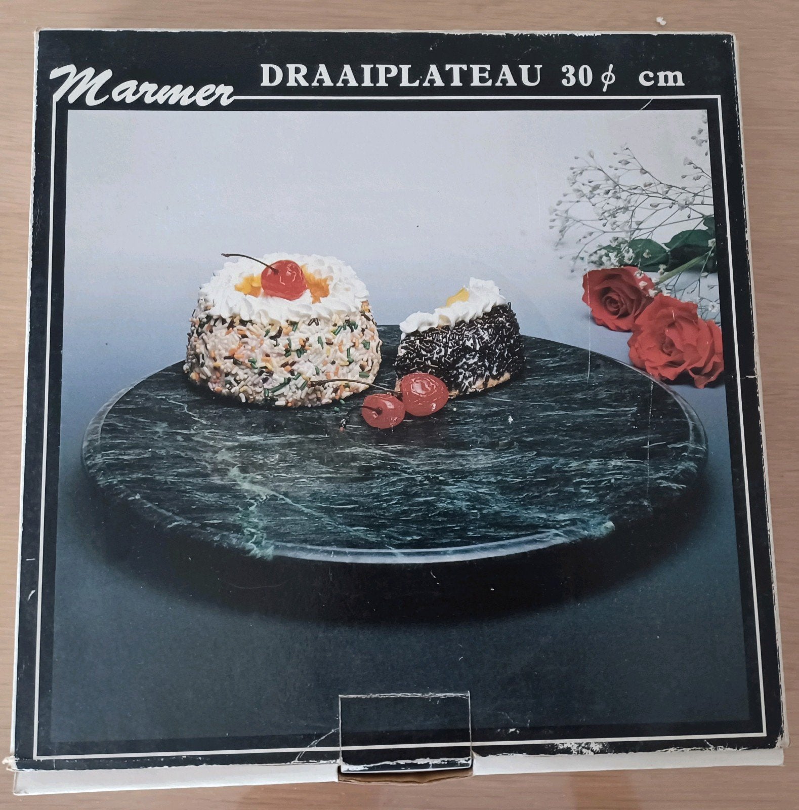 Marmeren draaiplateau, Groen, Nieuw, Ophalen of Verzenden, Overige typen