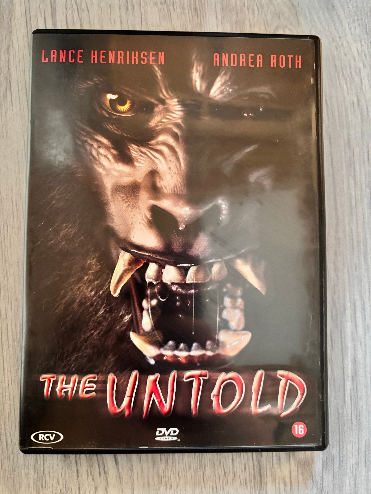#3 The Untold DVD - Spannende Horrorfilm met Lance Henriksen, Vanaf 16 jaar, Ophalen of Verzenden, Gebruikt, Monsters
