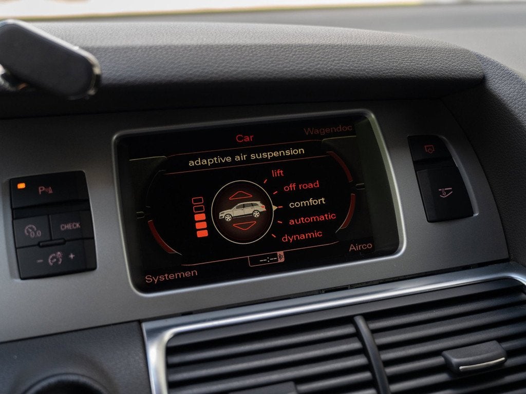 Audi Q7 3.0 TDI quattro | S-LINE | BOSE AUDIO| LUCHTVERING |, Auto's, Gebruikt, Zwart, Navigatiesysteem, Zwart