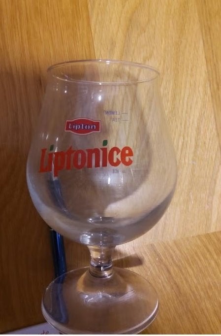 6 Lipton Ice Glazen - Perfect voor de zomer!, Ophalen, Glas of Glazen, Gebruikt, Glas