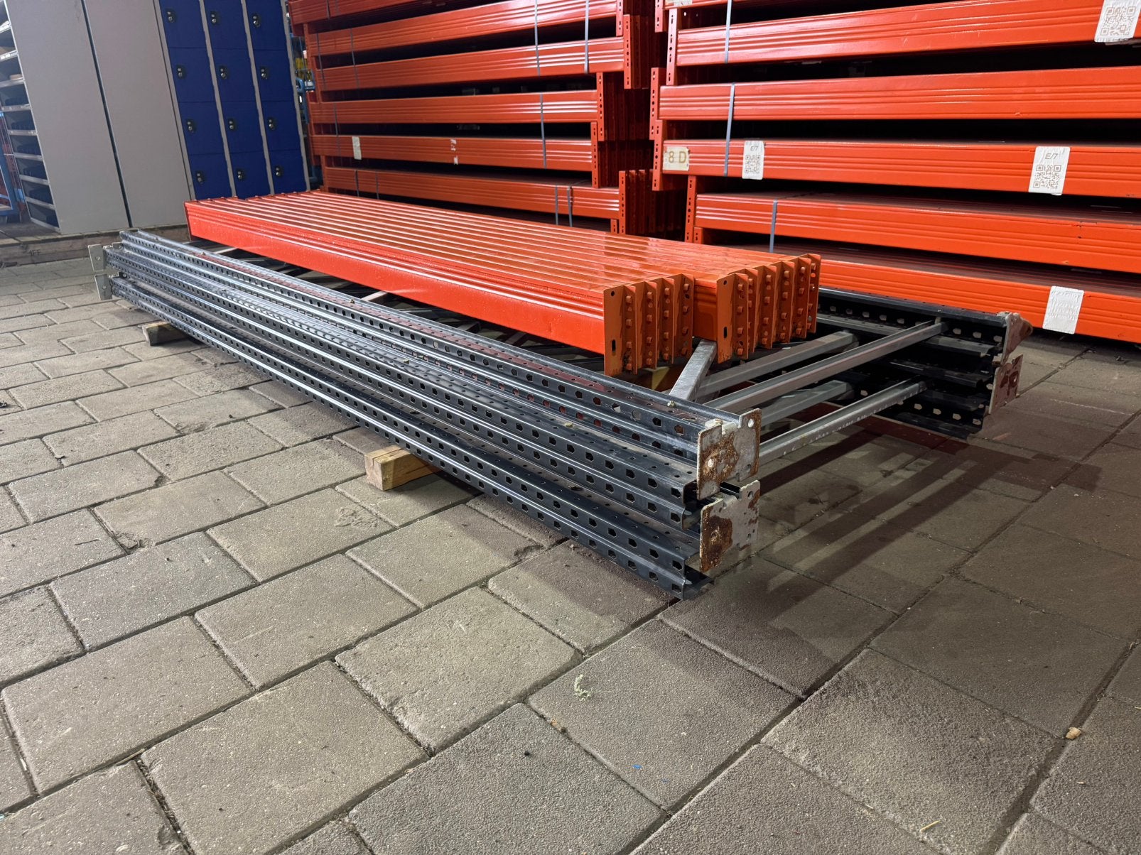 8,5m AR palletstelling magazijnstelling 350x270x110cm, Ophalen, Gebruikt
