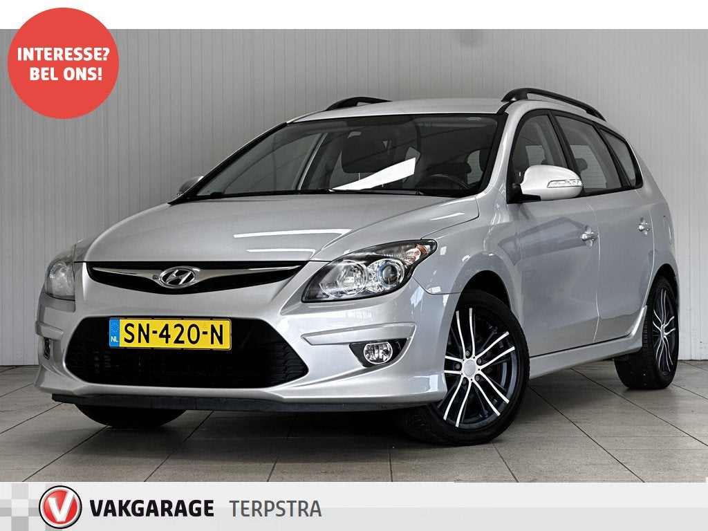 Hyundai I30 CW 1.4i i-Drive/ Stoelverw/ 17'' LMV/ Half-Leder, Auto's, Hyundai, Voorwielaandrijving, Euro 5, Gebruikt, 4 cilinders