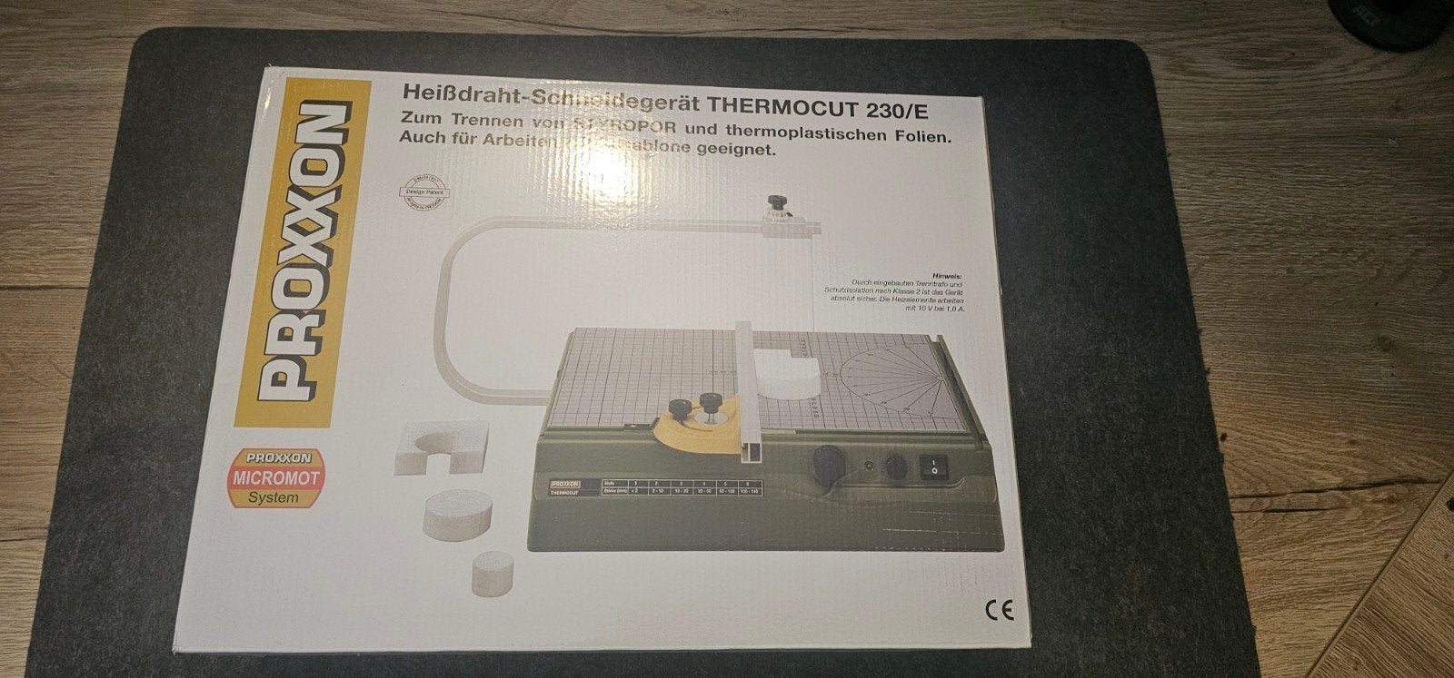 NIEUW: Proxxon Thermocut 230/E Warmtedraad Snijder, Proxxon, Proxxon, Ophalen of Verzenden, Lintzaag
