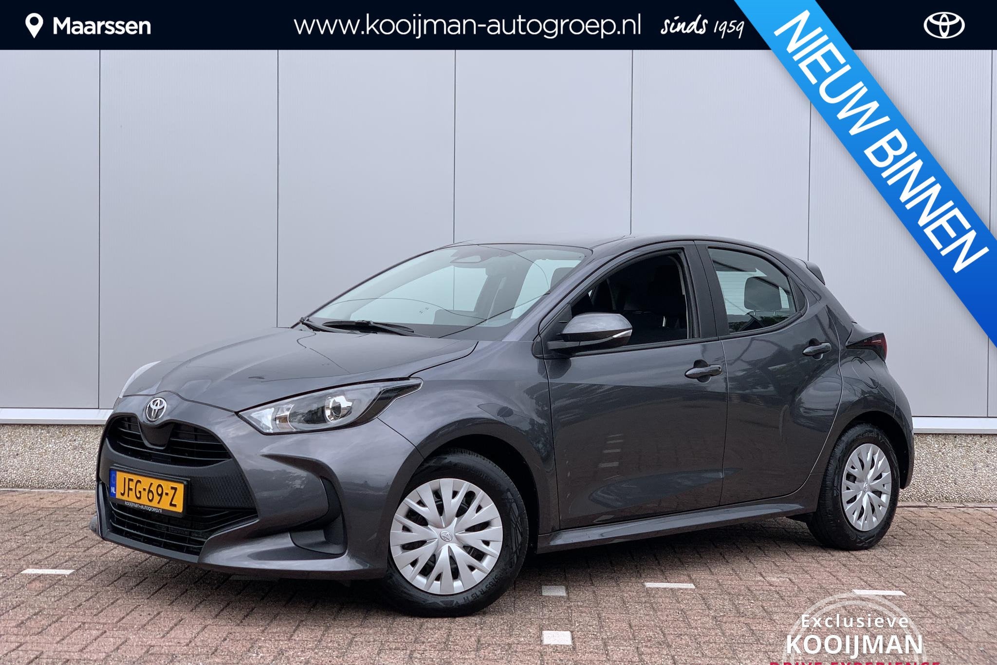 Toyota Yaris 1.5 Hybrid 115 Comfort / Camera / Apple Carplay, Gebruikt, Bedrijf, Hybride Elektrisch/Benzine, 3 cilinders