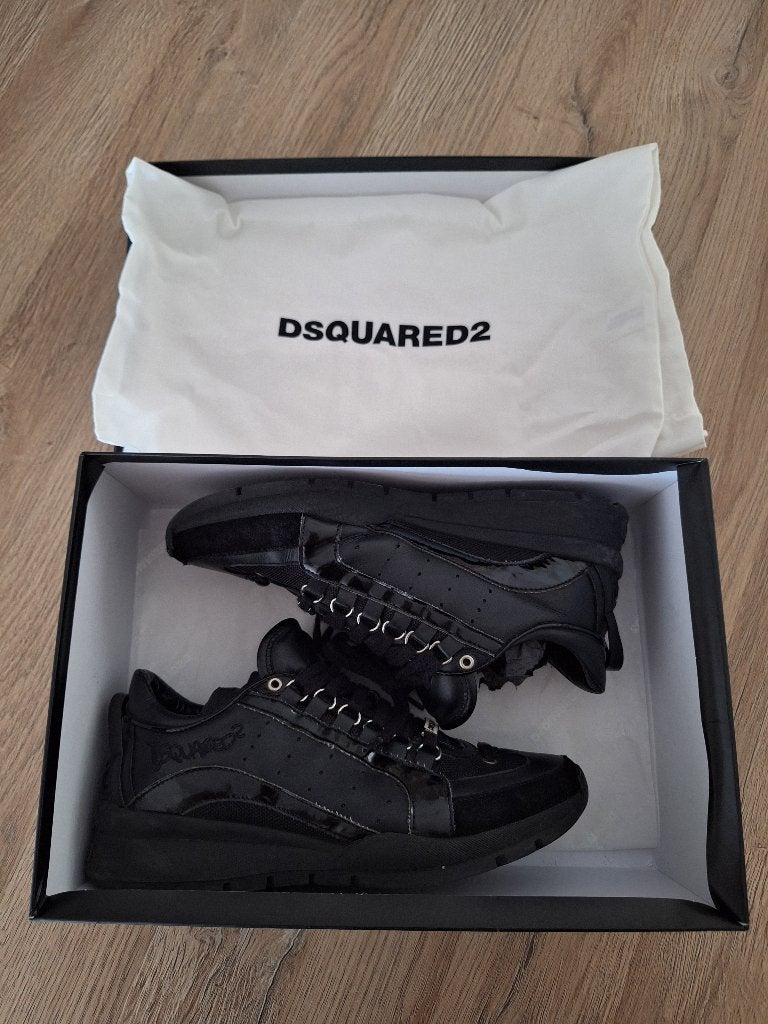 Dsquared2 schoenen mt40, Dsquared2, Zwart, Ophalen of Verzenden, Sneakers of Gympen