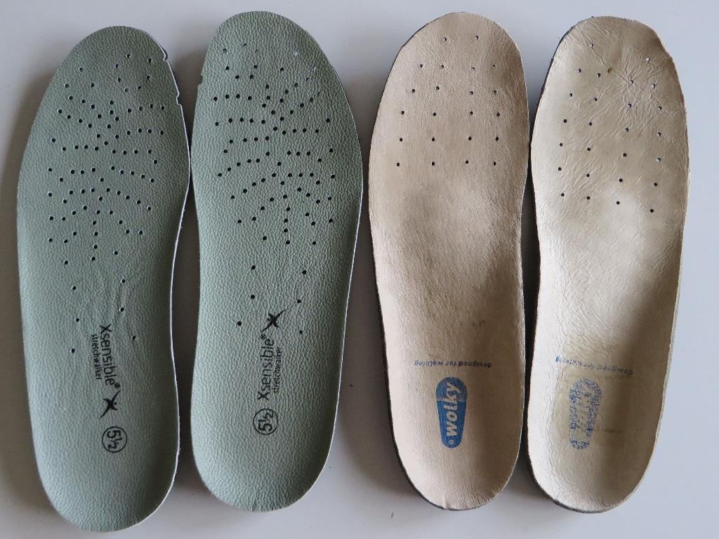 Zolen van Xencible en Wolky dun, Xensible, Ophalen, Zo goed als nieuw, Sandalen of Muiltjes