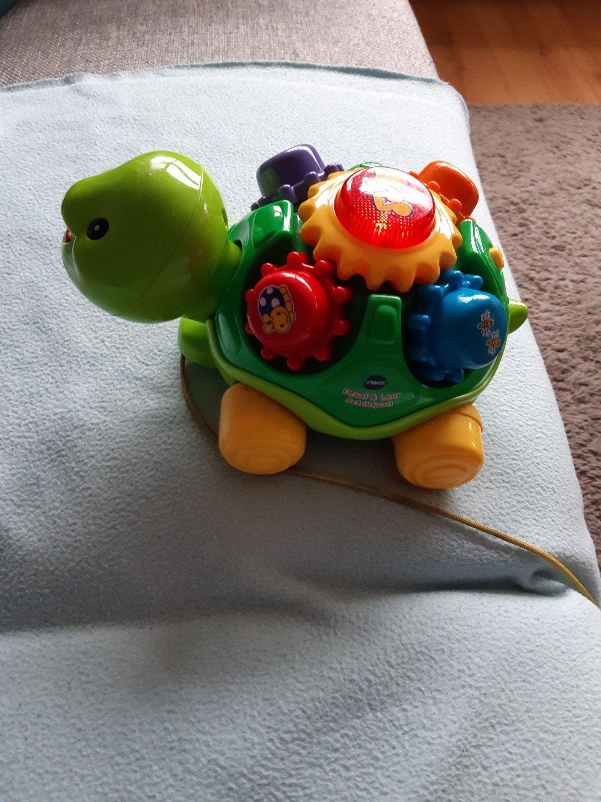SPEELGOED SCHILDPAD., Ophalen, Zo goed als nieuw, Overige typen, Met licht