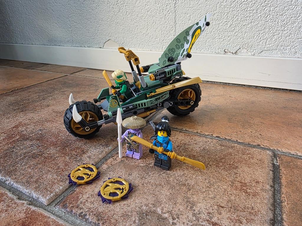 Lego 71745 Ninjago jungle raider, Ophalen of Verzenden, Zo goed als nieuw, Complete set, Lego