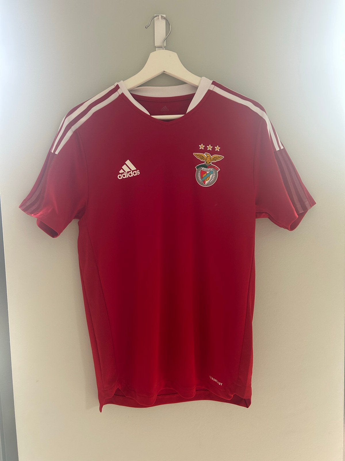 Benfica Thuisshirt Adidas Maat S - Zo goed als nieuw, Maat S, Ophalen of Verzenden, Zo goed als nieuw, Shirt